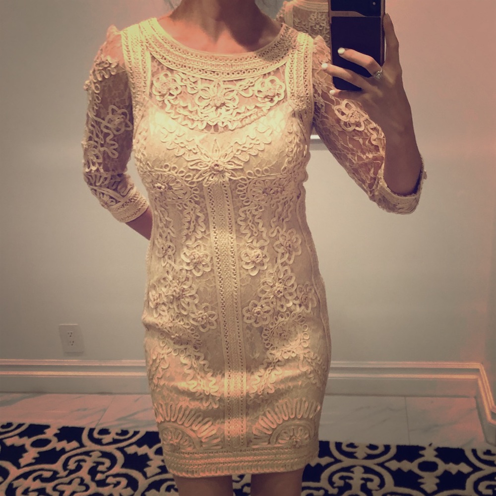 Incredible Sue Wong designer cocktail dress